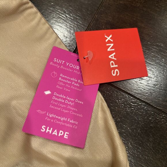 Spanx Suit Your Fancy Booty Booster Butt Lift Shorts Shaper Enhancer Plus 3x $88 - Picture 4 of 10